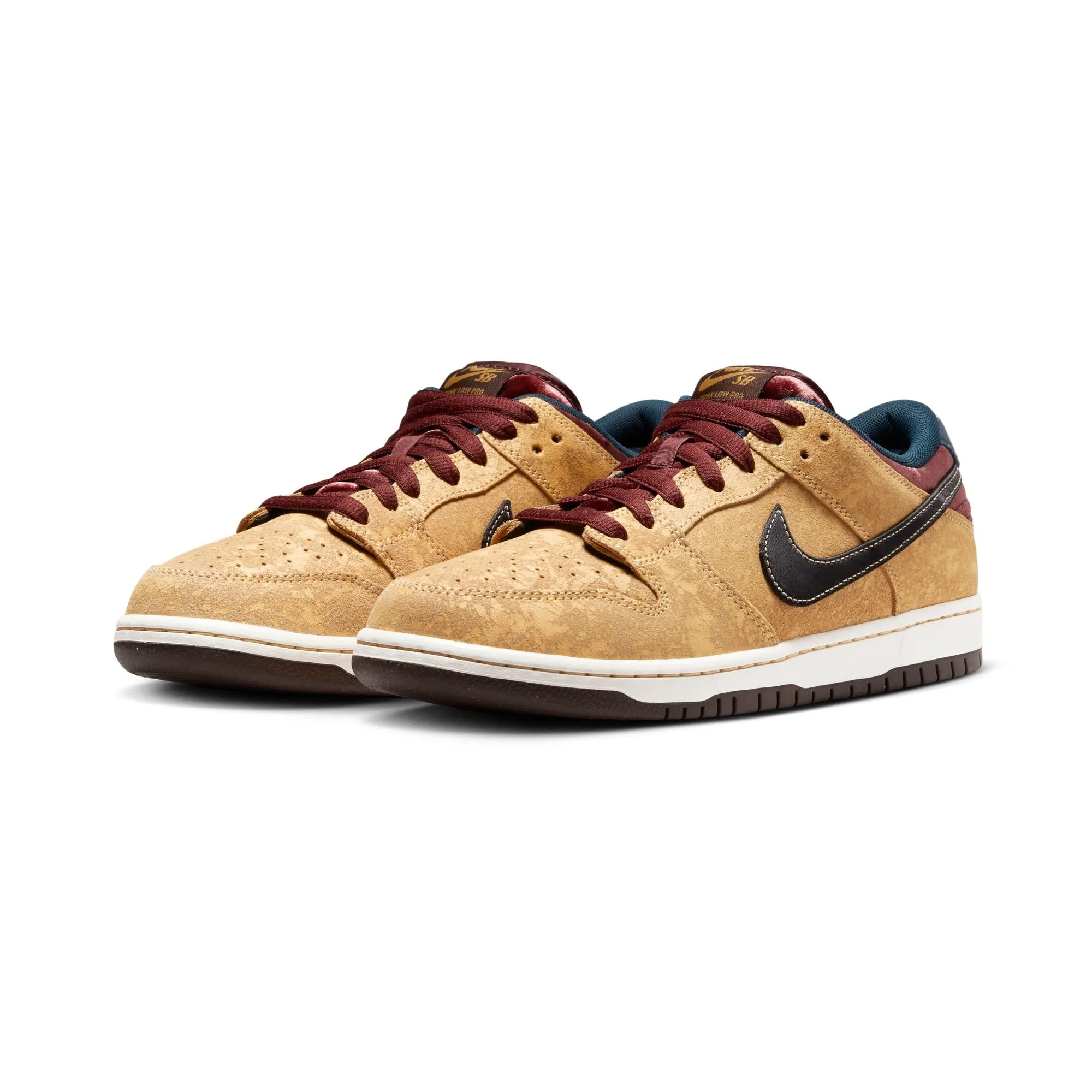 NIKE SB DUNK LOW PRO CELESTIAL GOLD/BLACK-DARK TEAM RED