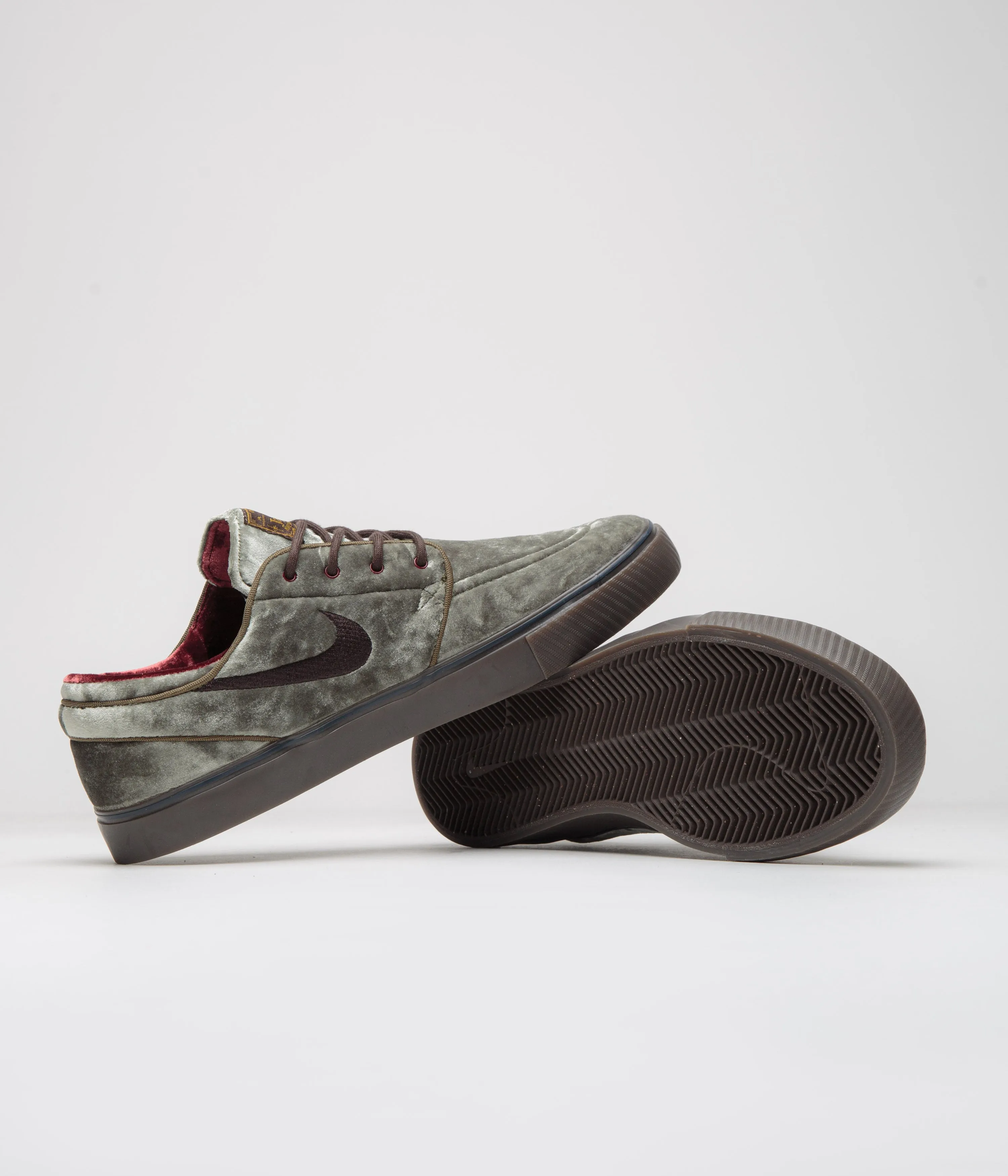 Nike SB Janoski OG  SE ‘City of Cinema’ Shoes - Medium Olive / Velvet Brown - Baroque Brown