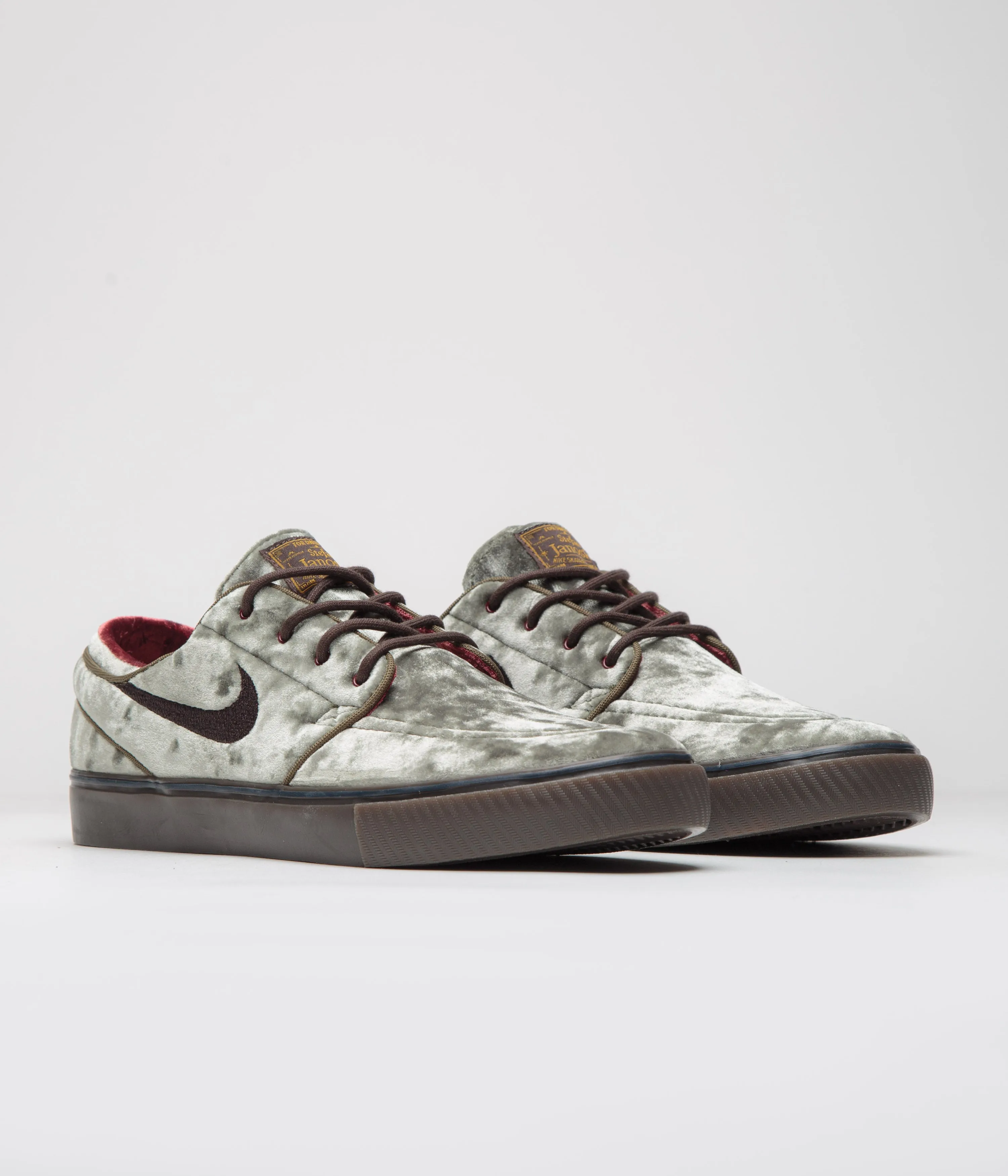 Nike SB Janoski OG  SE ‘City of Cinema’ Shoes - Medium Olive / Velvet Brown - Baroque Brown