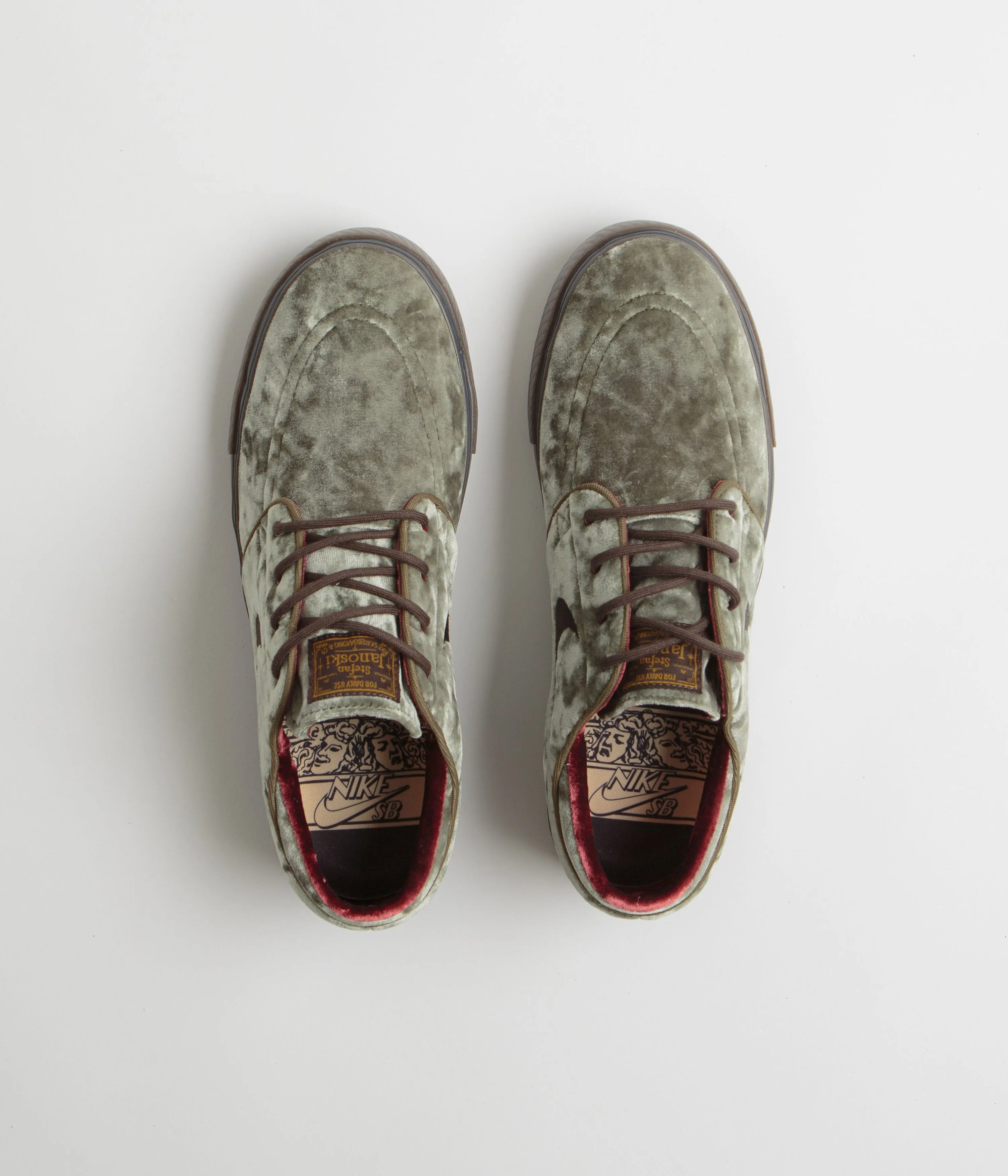 Nike SB Janoski OG  SE ‘City of Cinema’ Shoes - Medium Olive / Velvet Brown - Baroque Brown