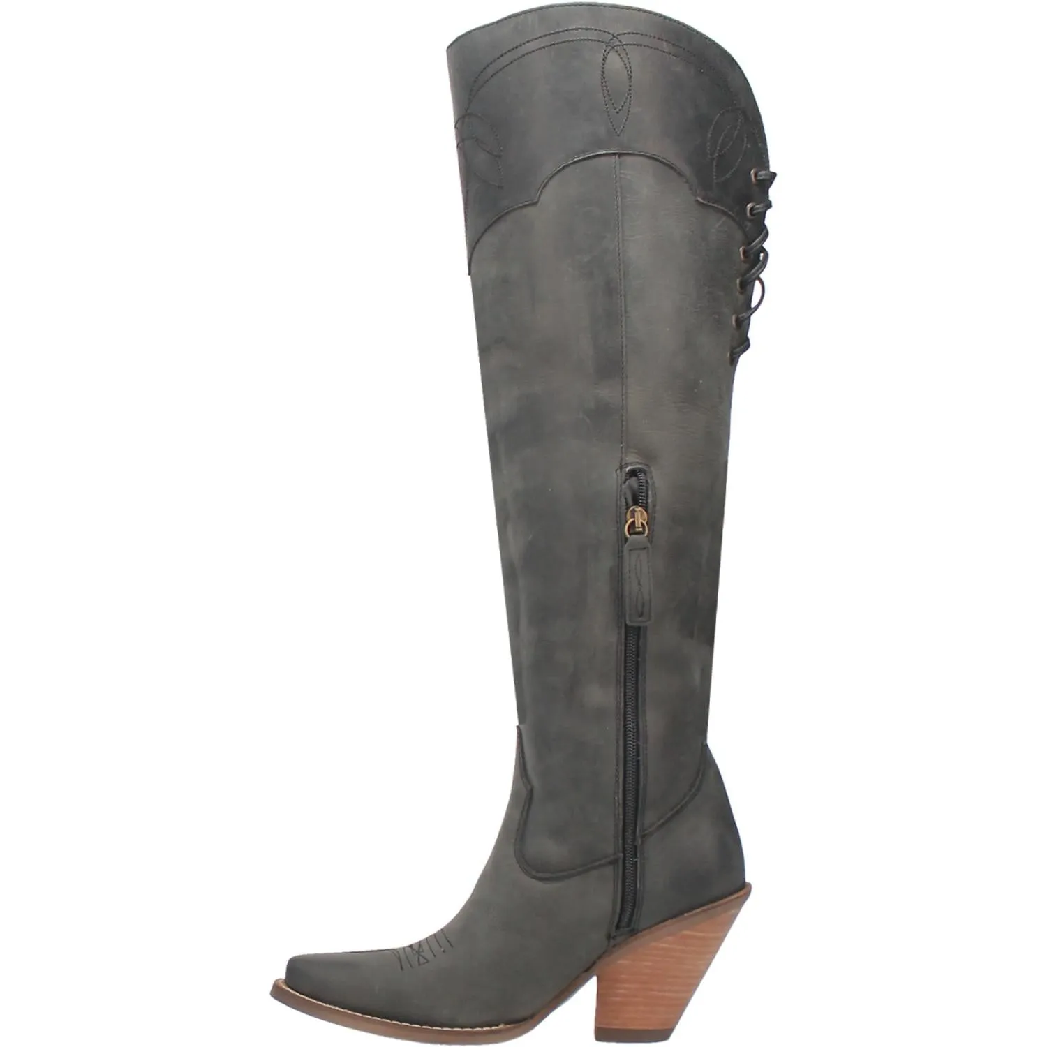 Online Exclusive | Dingo | Sky High Cowboy Boot in Black **PREORDER