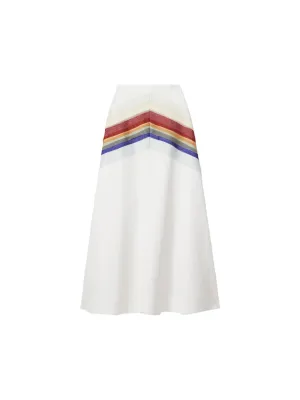 Organza Midi Skirt