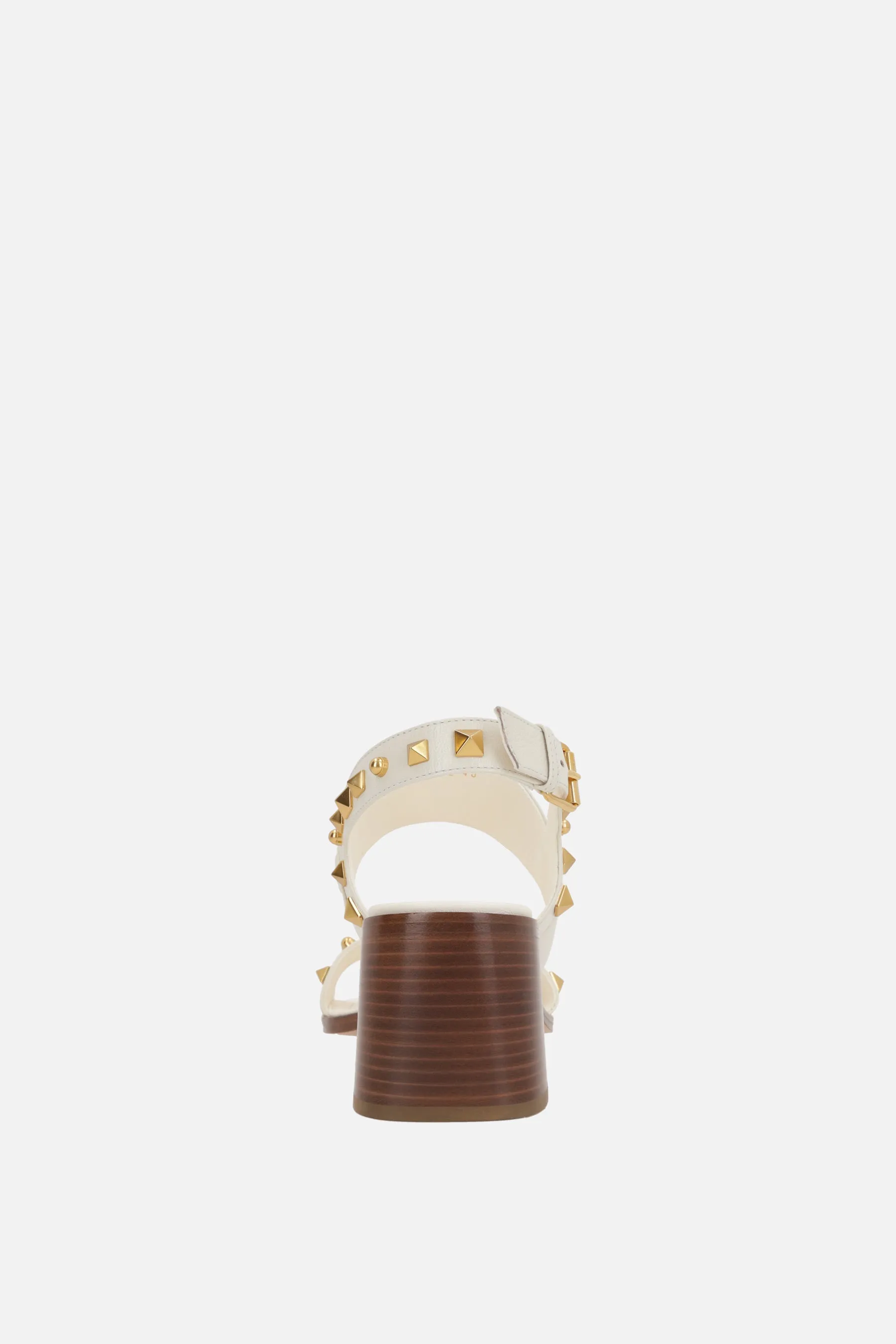 Plaster-Caster Studded Leather Sandals