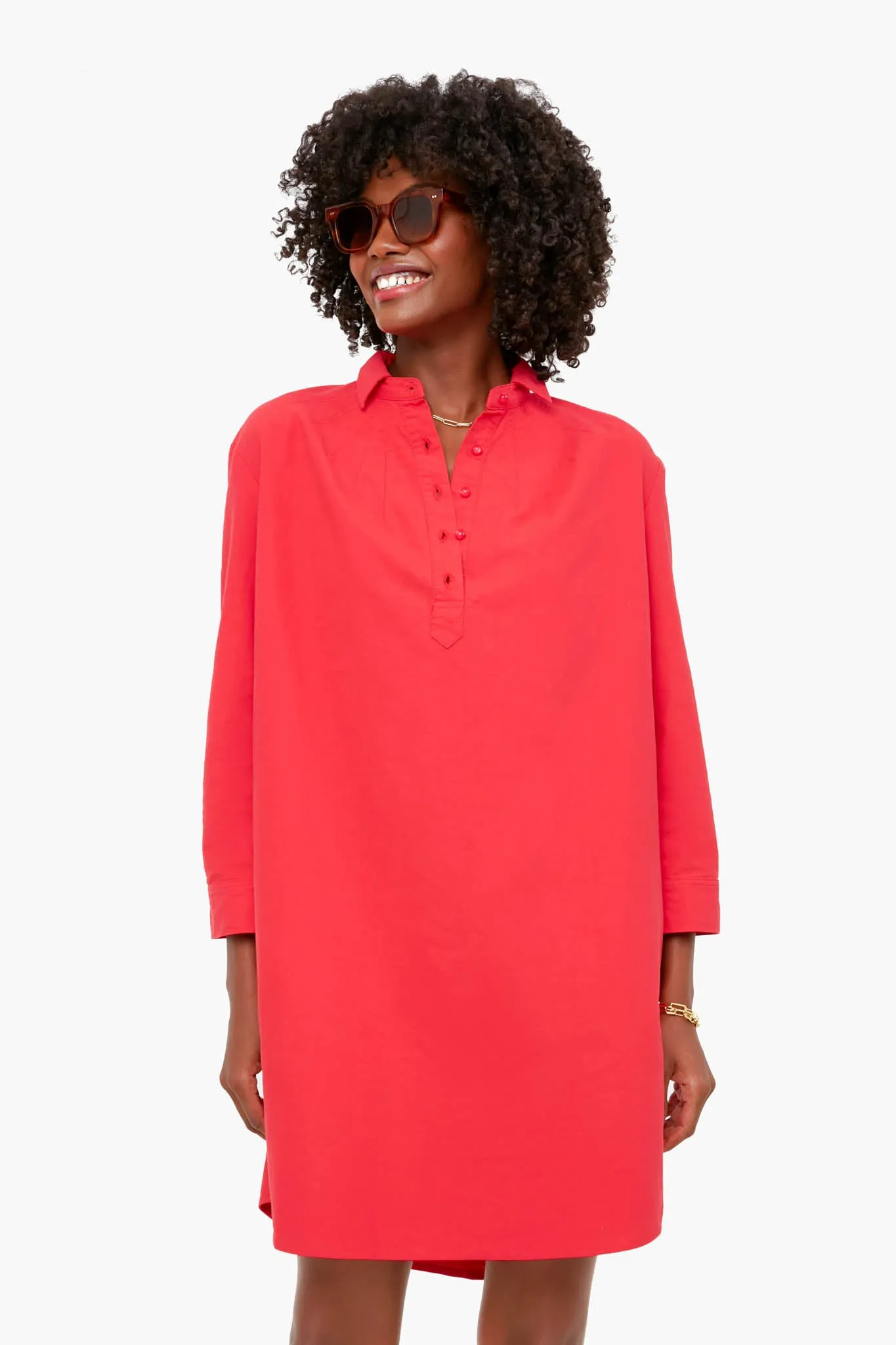 Poppy Red Polly Dress