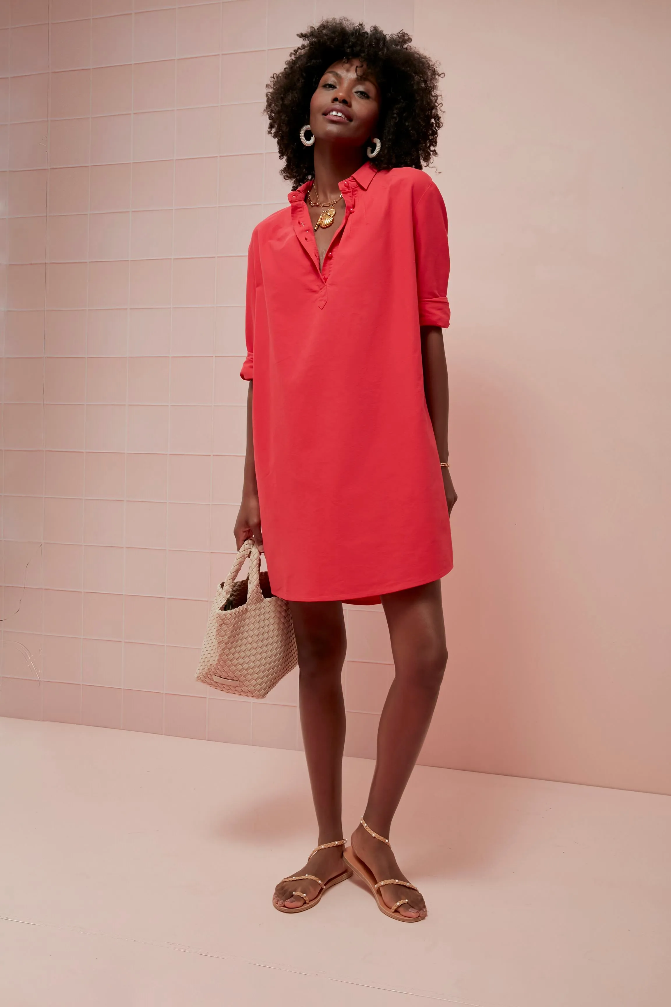 Poppy Red Polly Dress