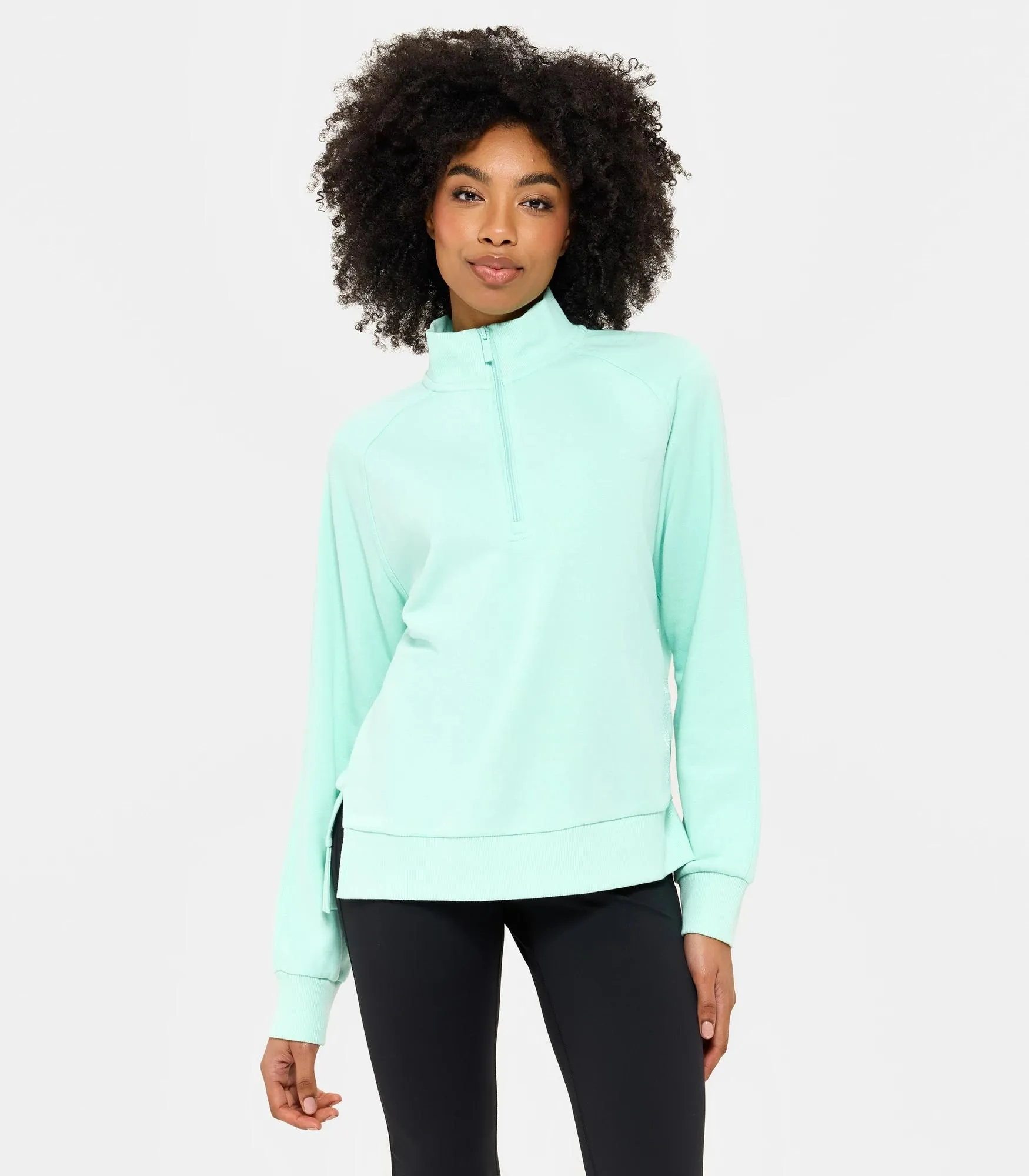 popular  Audrina Quarter Zip Crew Jumper - Fila