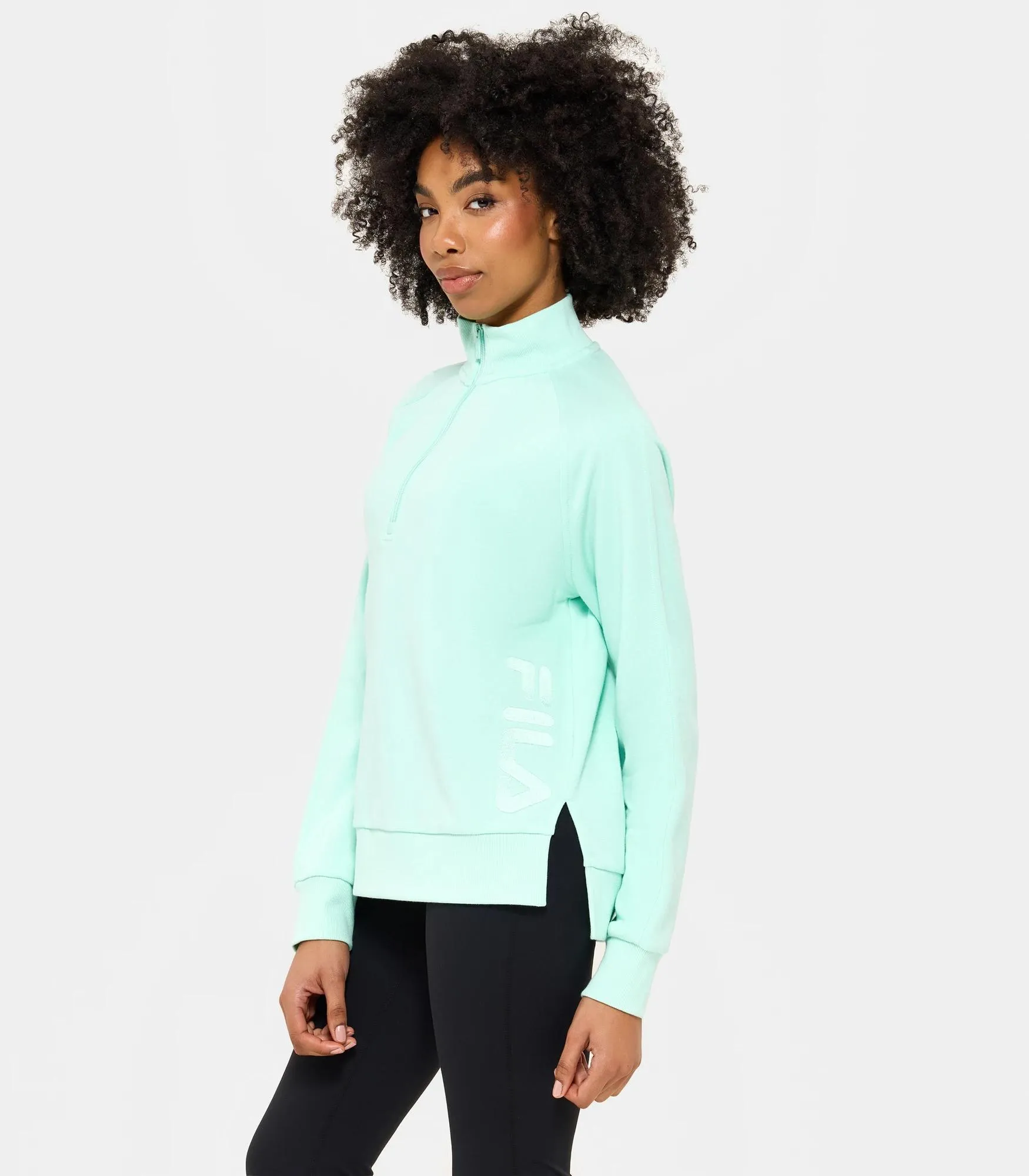popular  Audrina Quarter Zip Crew Jumper - Fila
