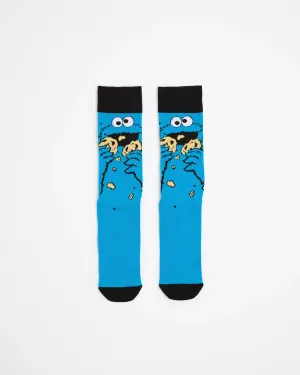 popular  Cookie Monster Licensed Crew Socks - Swag