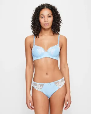 popular  Embroidered Balconette Bra