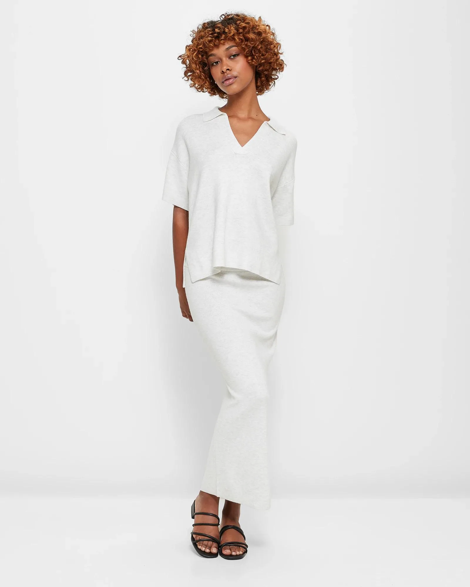 popular  Petites Knit Polo Top - Dannii Minogue 