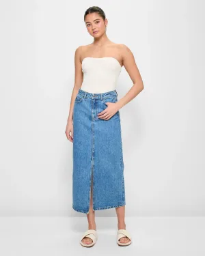 popular  Strapless Knit Top - Lily Loves - Antique