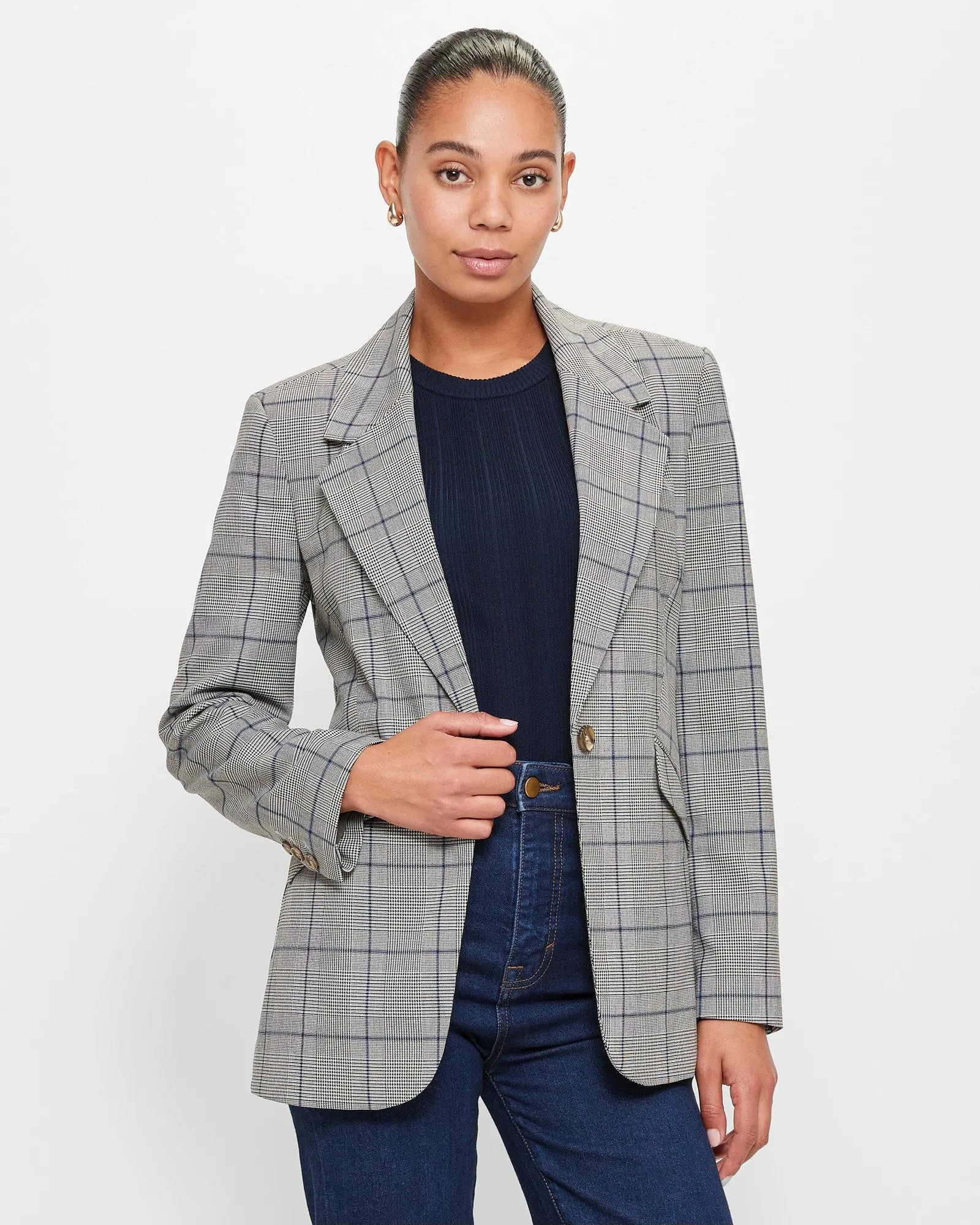 popular  Tailored Single Breasted Blazer - Preview