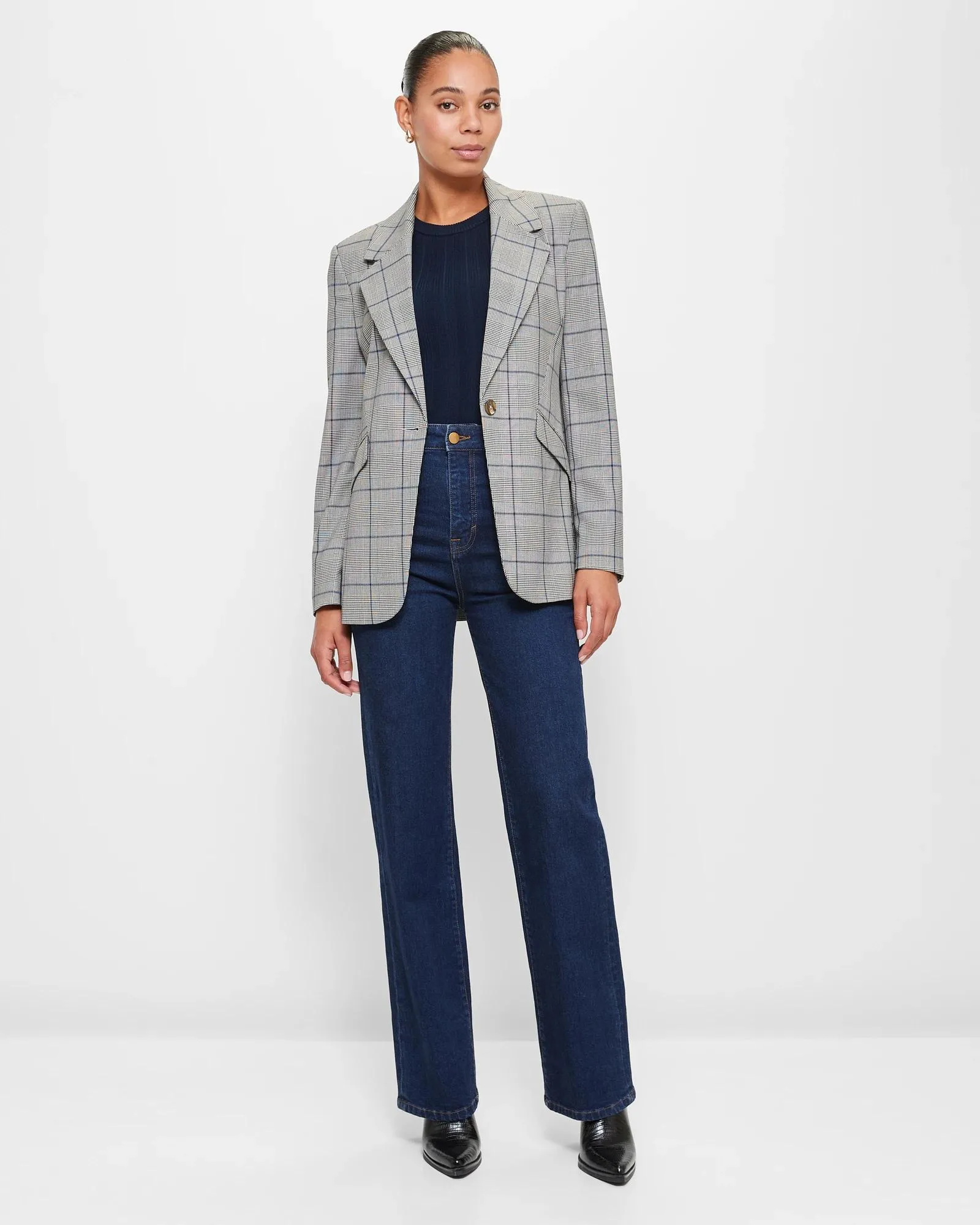 popular  Tailored Single Breasted Blazer - Preview