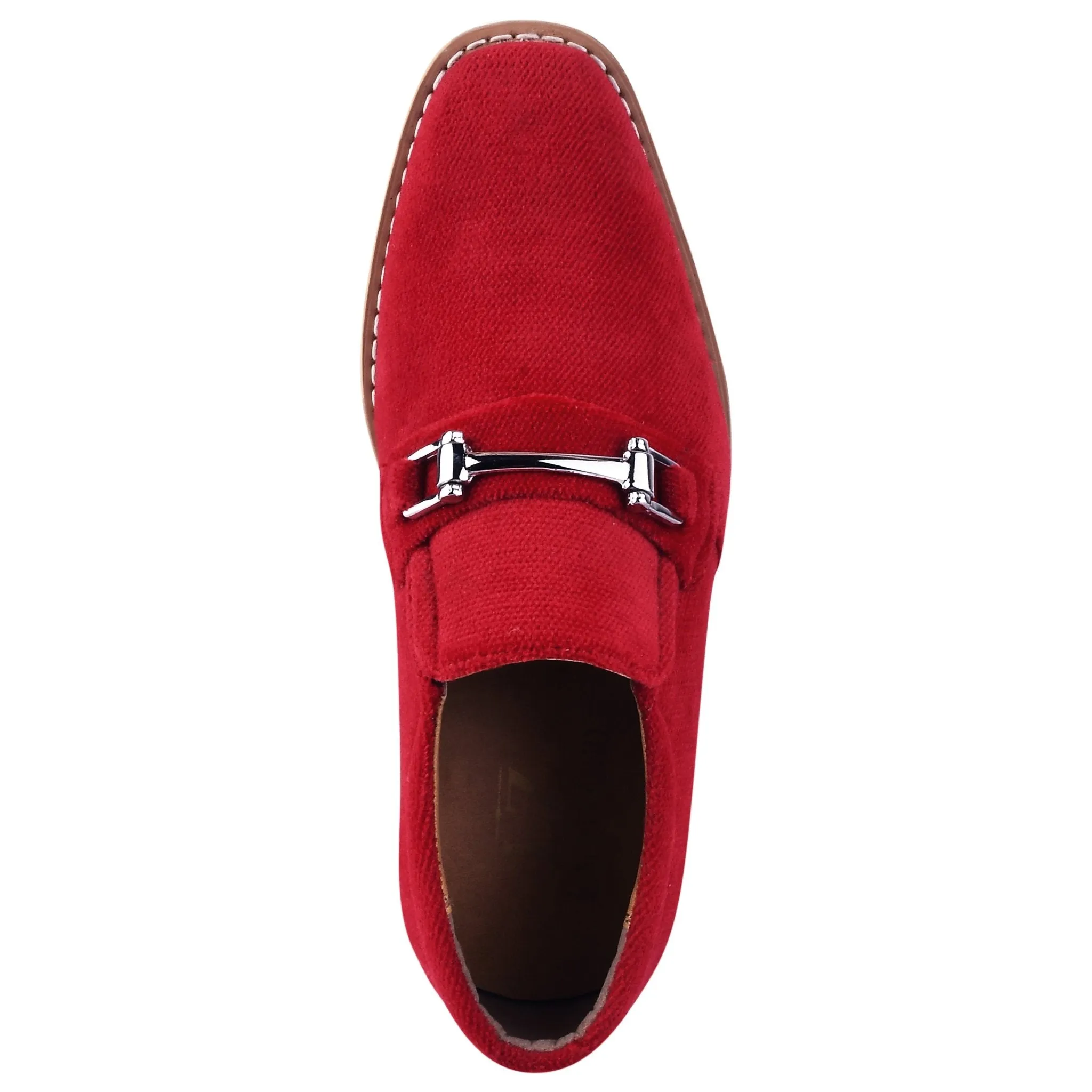 Rachel Kids Velvet Buckle semi casual Loafer