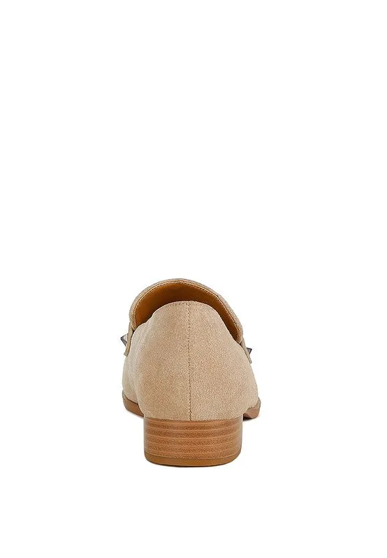 Rag & Co. Durance Studded Suede Loafers