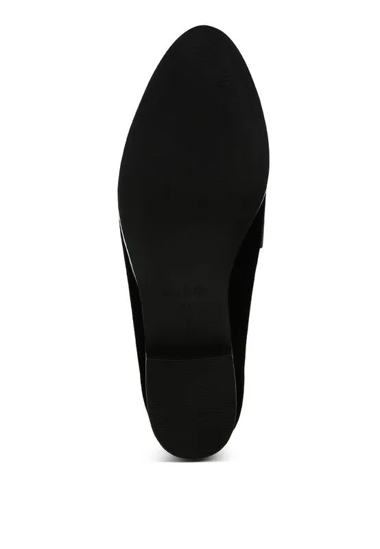 Rag & Co. Durance Studded Suede Loafers