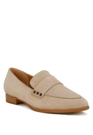 Rag & Co. Durance Studded Suede Loafers