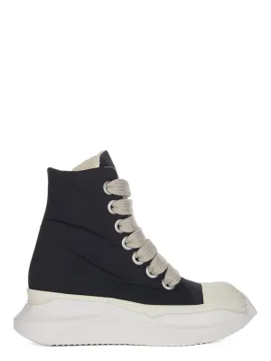 Rick Owens DRKSHDW Jumbo Lace High Abstract Sneakers