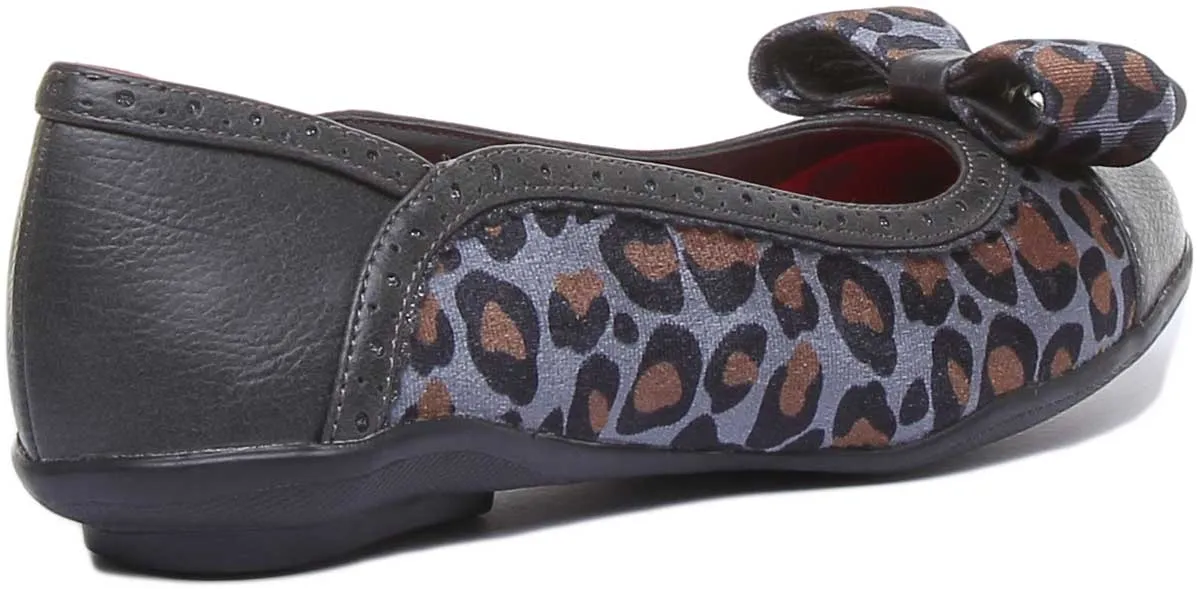 Ruby Shoo Amber In Grey