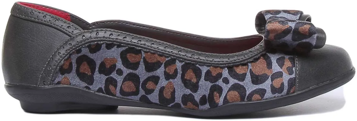 Ruby Shoo Amber In Grey