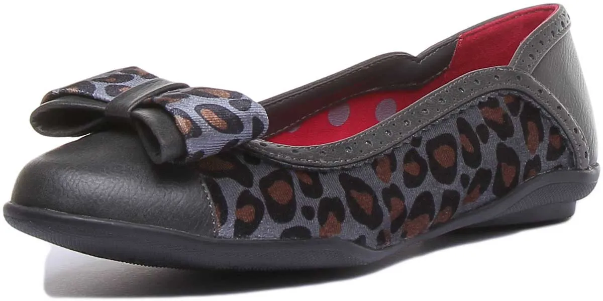 Ruby Shoo Amber In Grey