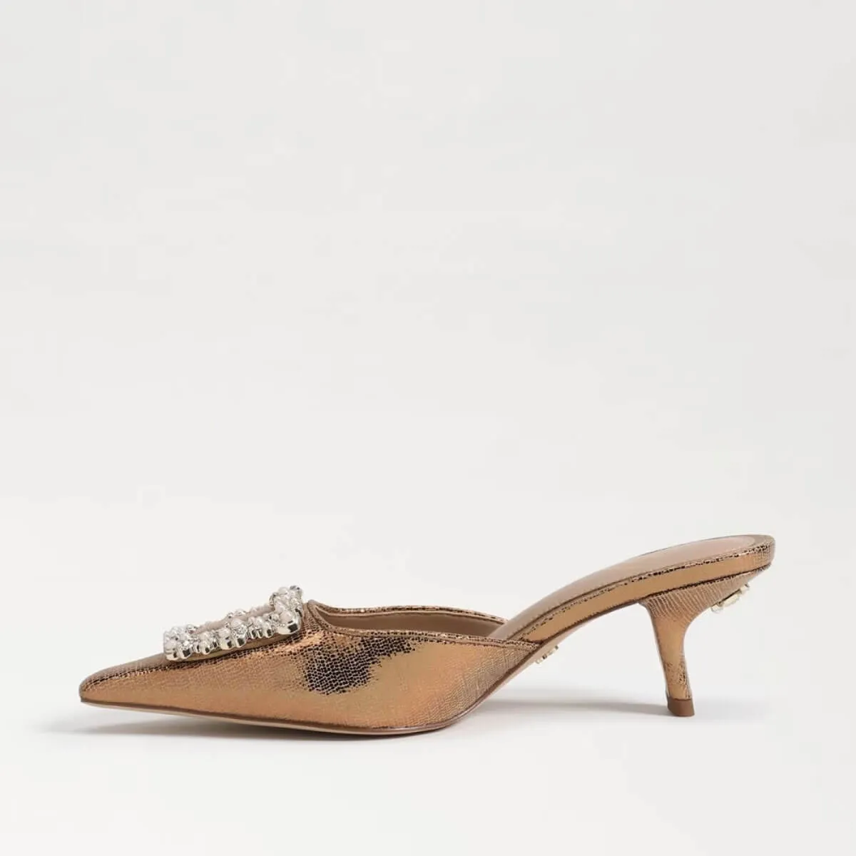 Sam Edelman Brit Luster Kitten Heel Mule