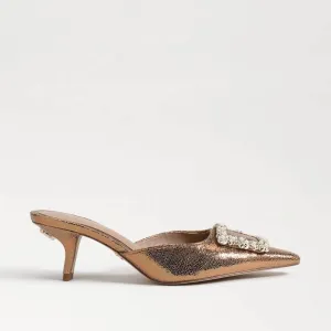 Sam Edelman Brit Luster Kitten Heel Mule