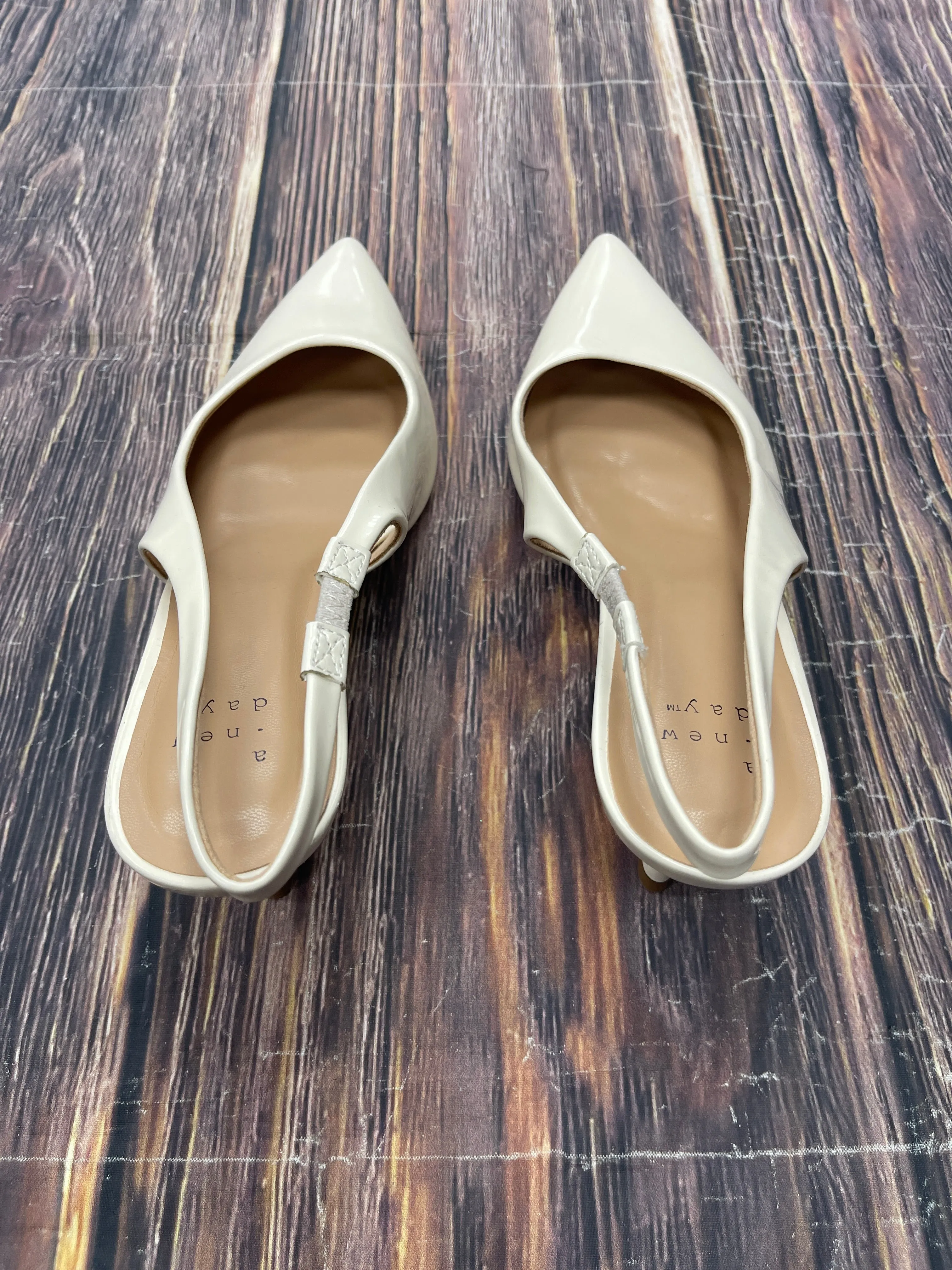 Shoes Heels Kitten By A New Day In White, Size: 8.5