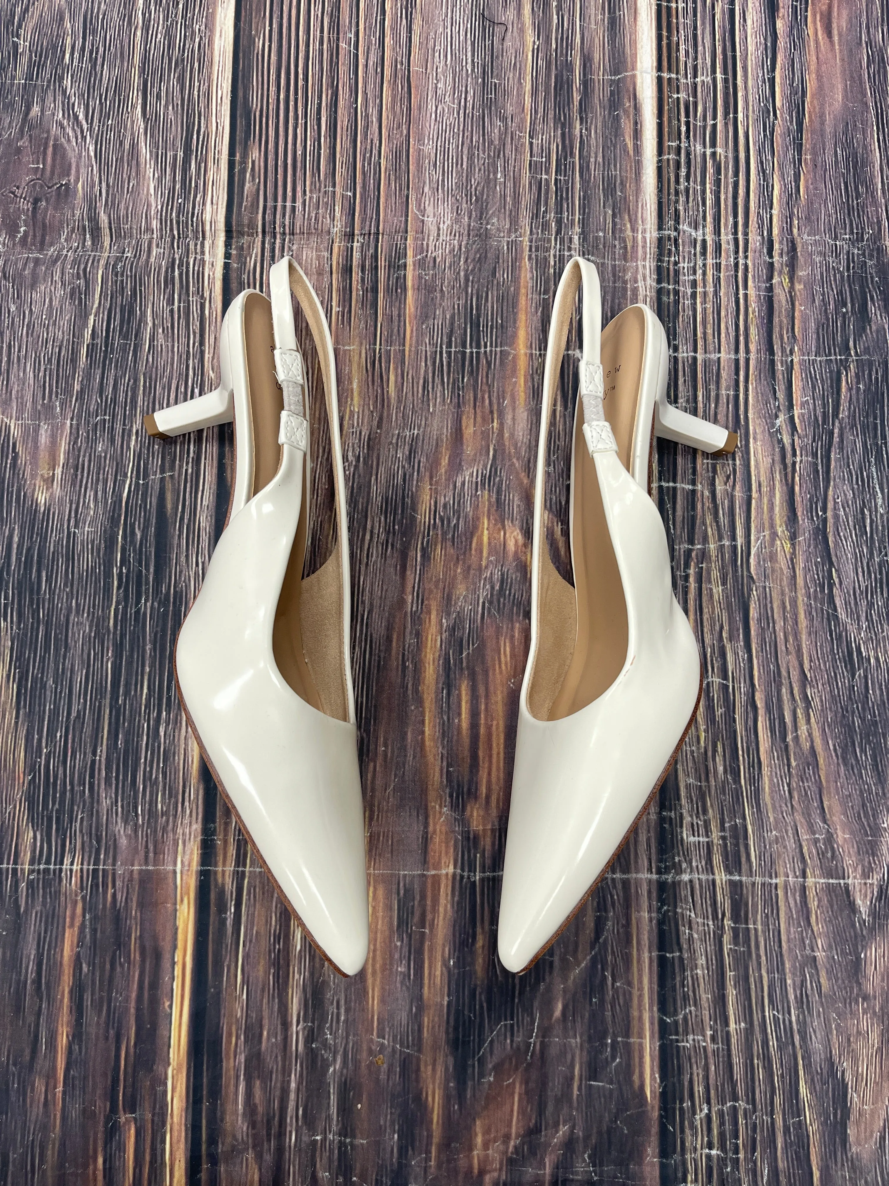 Shoes Heels Kitten By A New Day In White, Size: 8.5