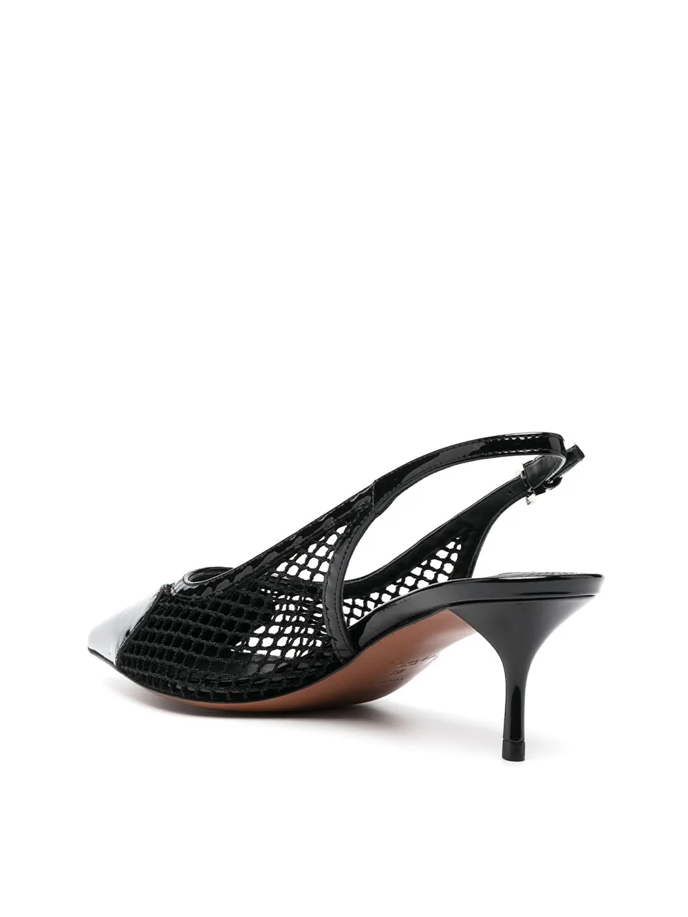 Slingback Mesh Pumps
