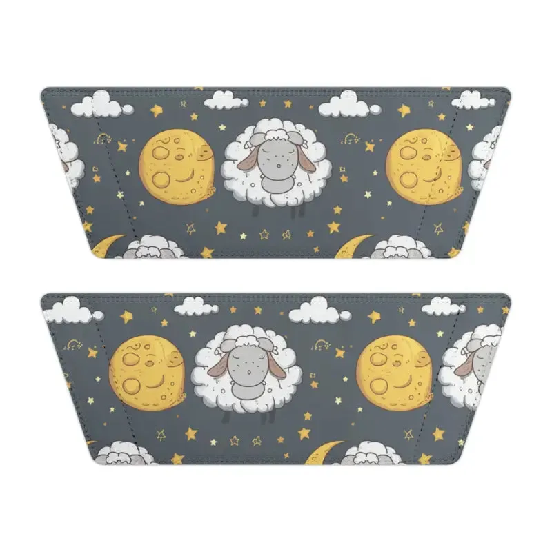 Space Youth Sandals with Printed Strap Surfaces