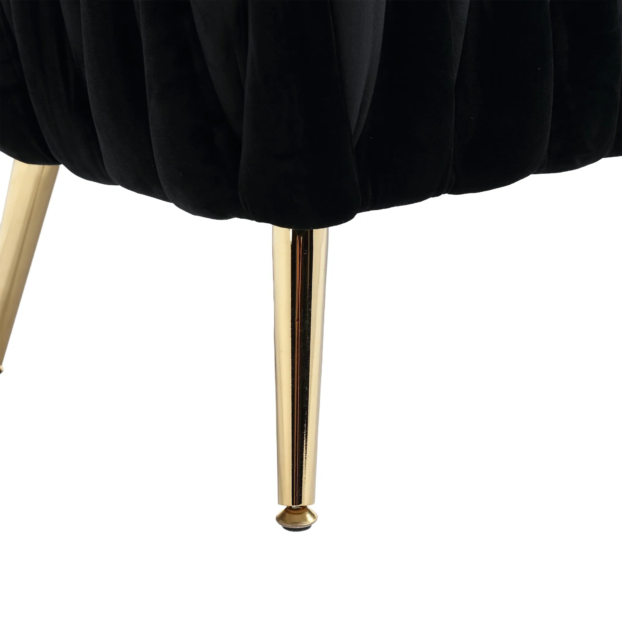 Storage Ottoman Bench - Black