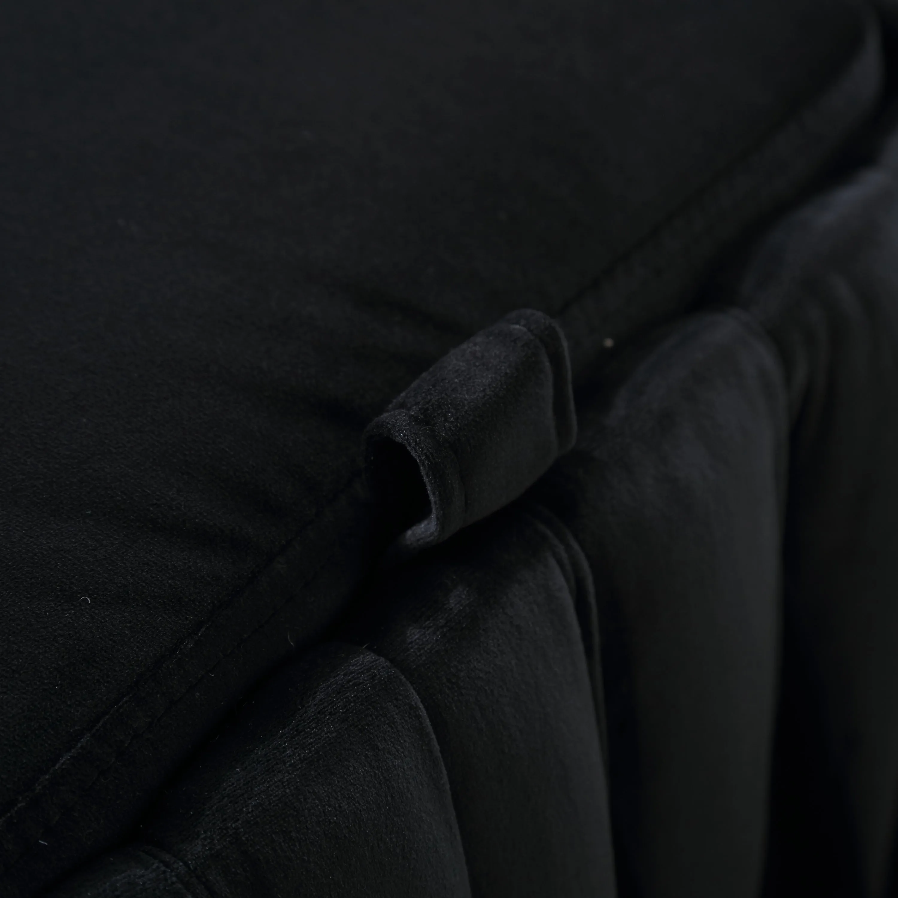 Storage Ottoman Bench - Black