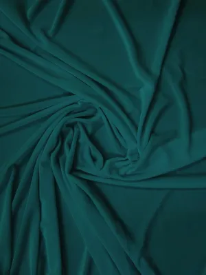 Stretch Velvet Velour Spandex 360 Grams Costume Fabric / Teal / Sold By The Yard