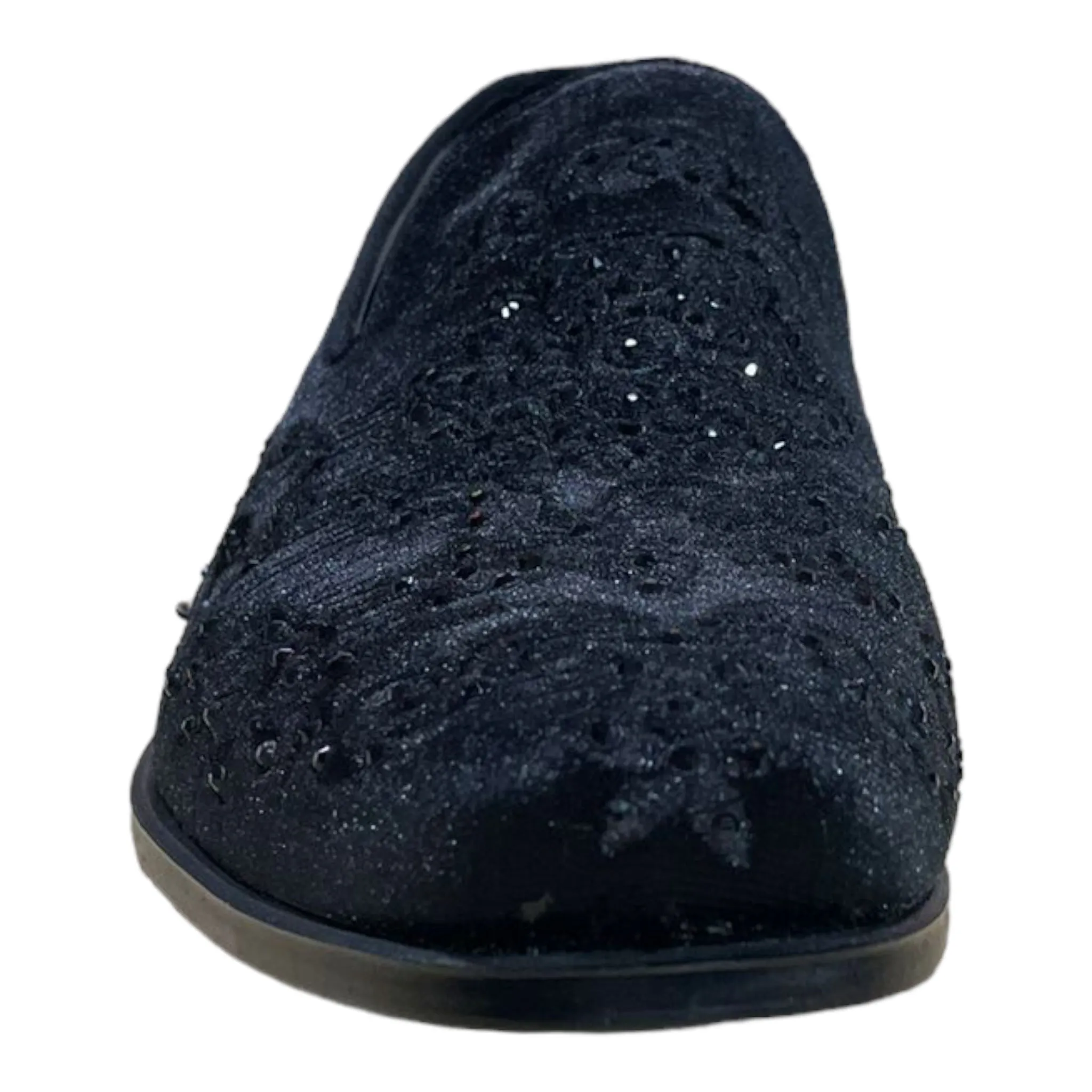 TERRONI: Velvet Embroidered Loafer S44
