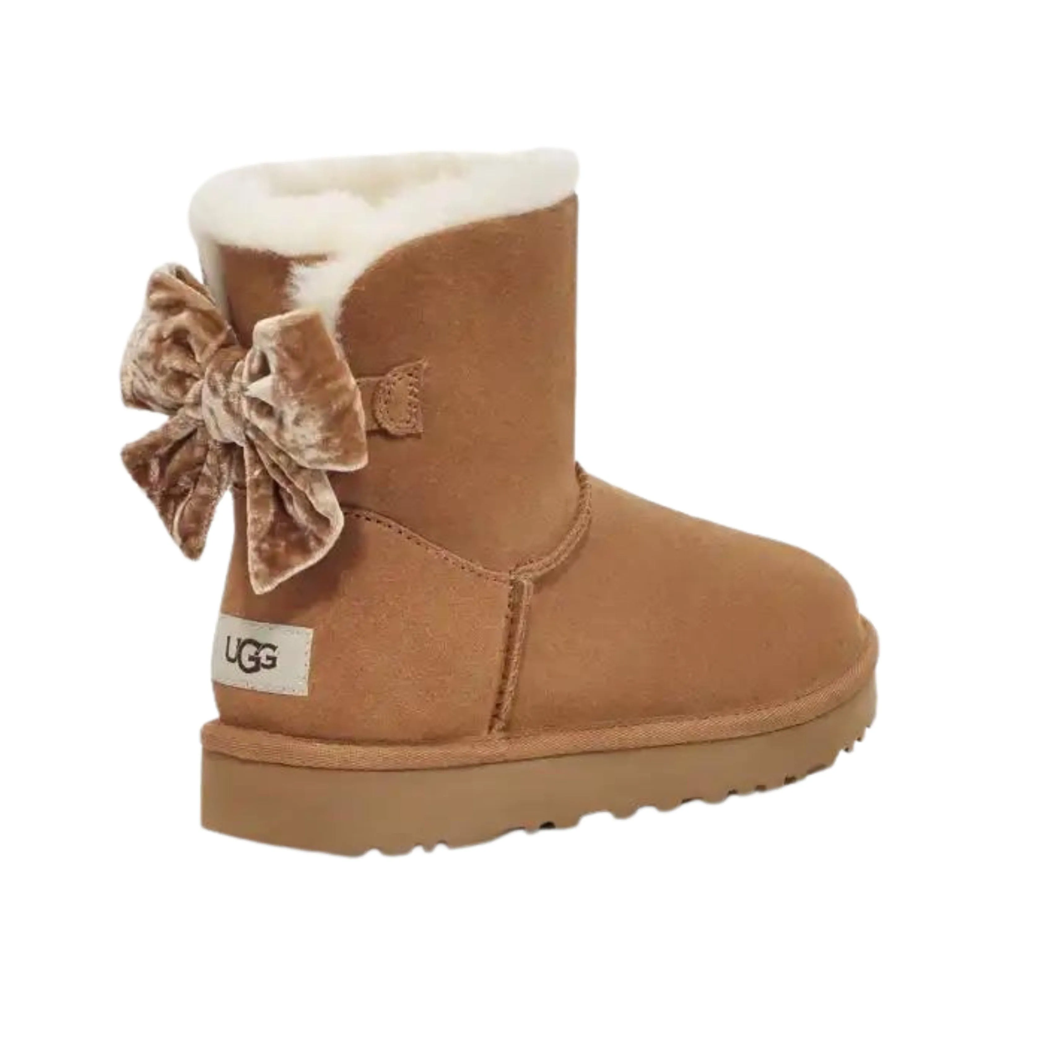 UGG - Mini Bailey Bow Crushed Velvet