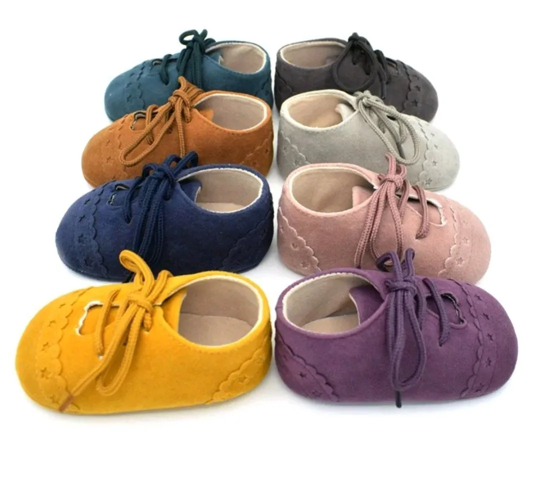Unisex mock suede moccasins - Indigo