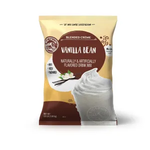 Vanilla Bean Blended Crème Beverage Mix - 5 x 3.5lb Bags