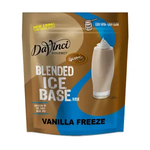 Vanilla Freeze Ice Blended Base Mix - 5 x 3 lb Bag