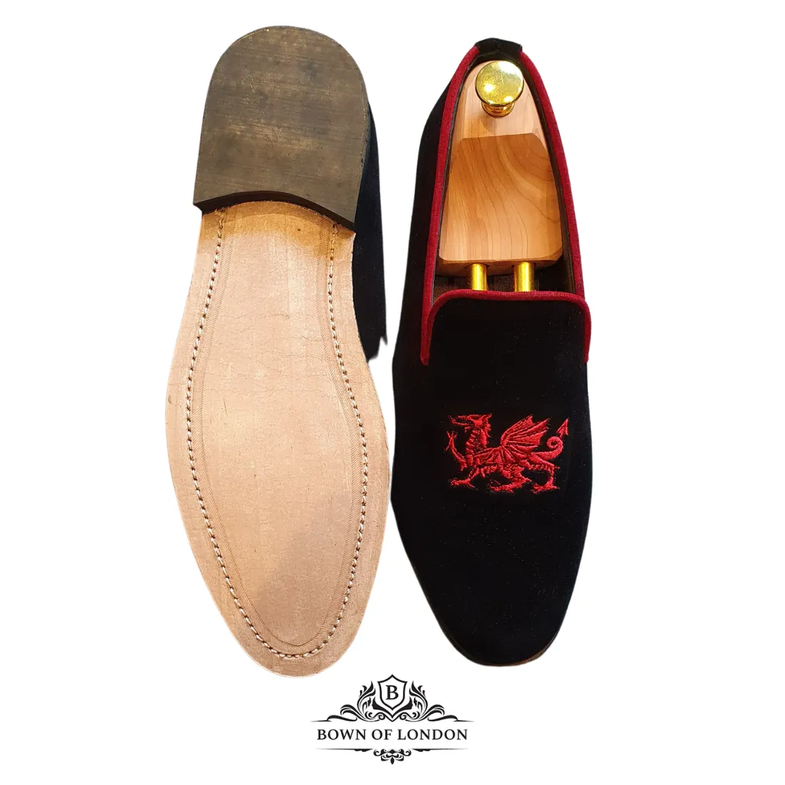 Velvet Loafer/Slipper Shoe Wine & Cheese