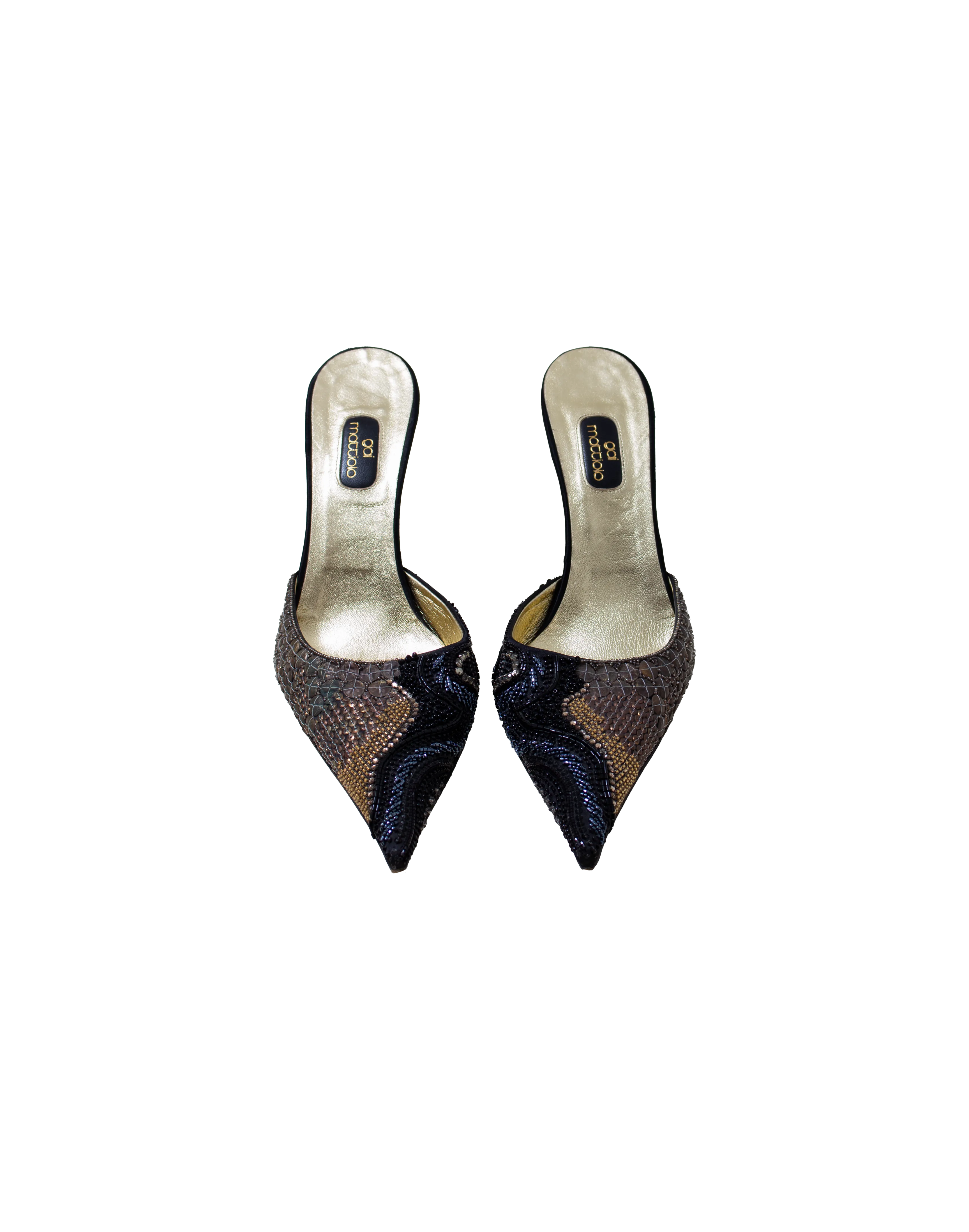 Vintage Gaï Mattiolo Mules