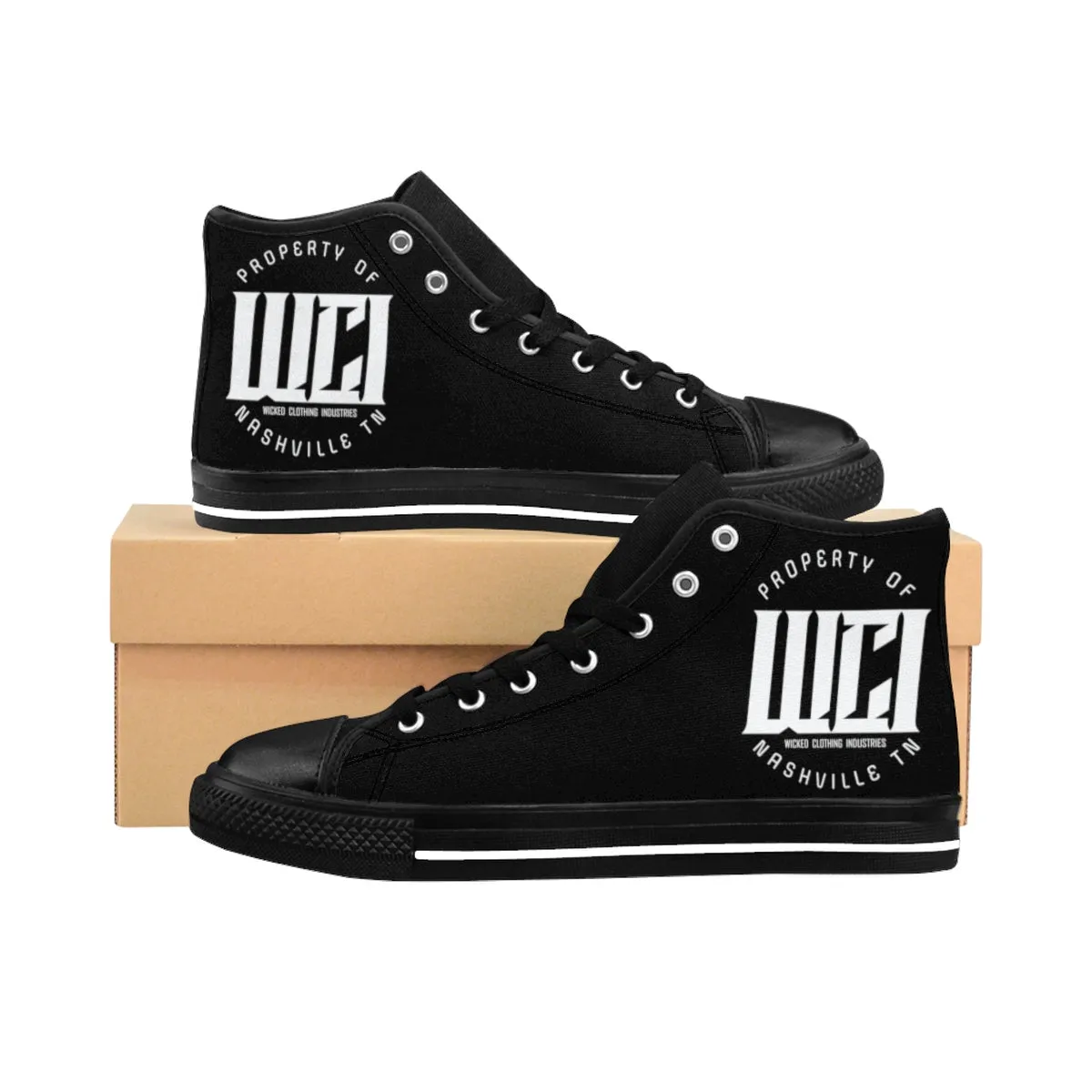 WCI /White/2019/Women's High-top Sneakers