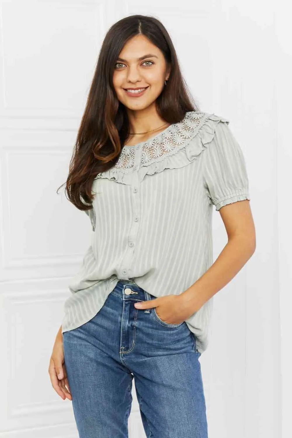 Women's HEYSON Sweet Talk Full Size Short Sleeve Top