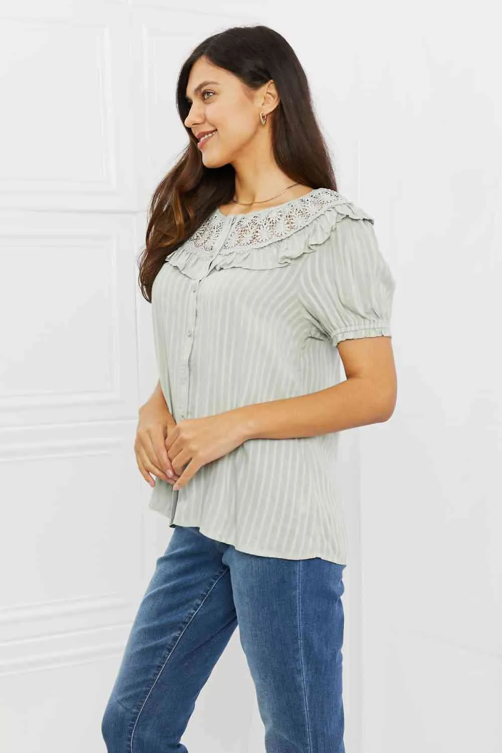 Women's HEYSON Sweet Talk Full Size Short Sleeve Top