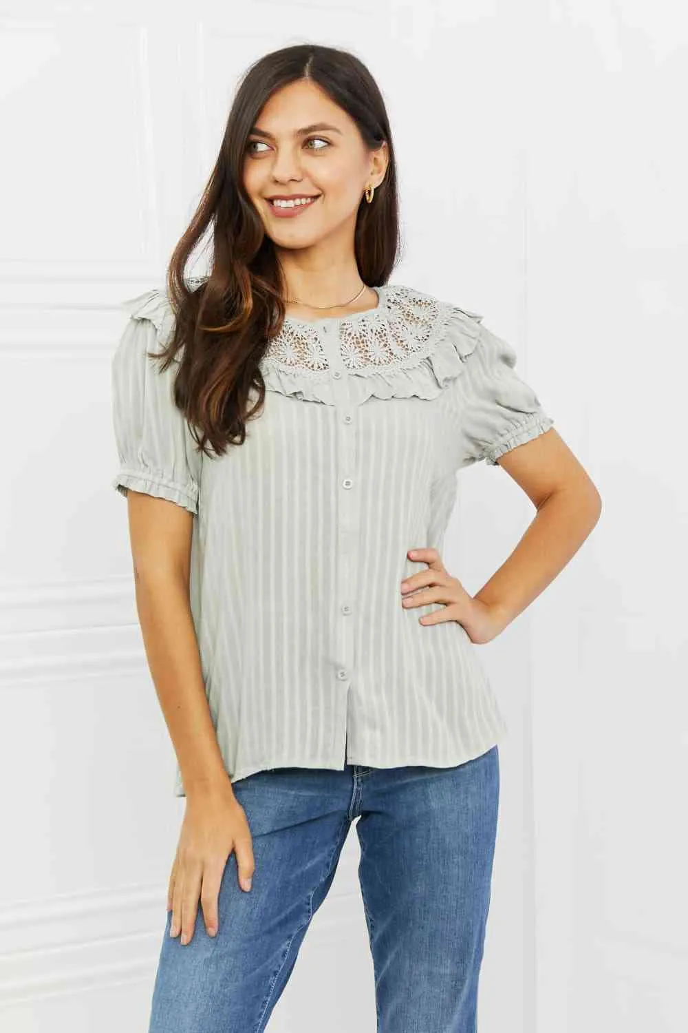 Women's HEYSON Sweet Talk Full Size Short Sleeve Top
