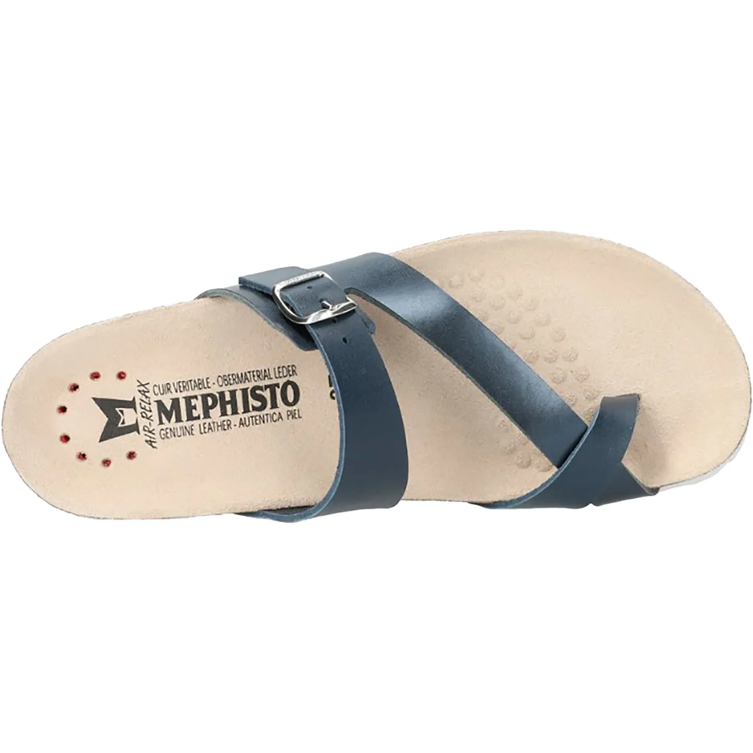 Women's Mephisto Nalia Navy/Star Leather