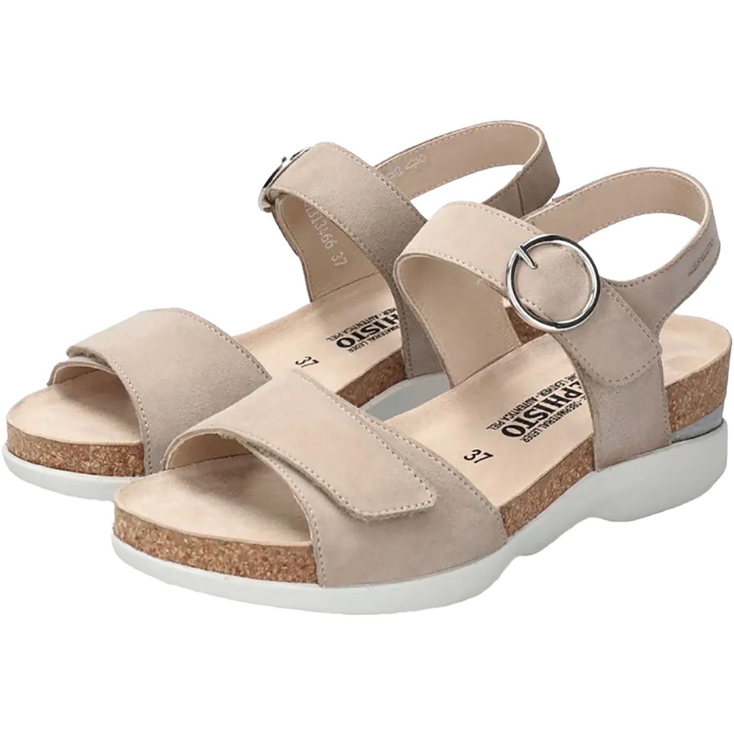 Women's Mephisto Oriana Warm Grey Velvet Leather