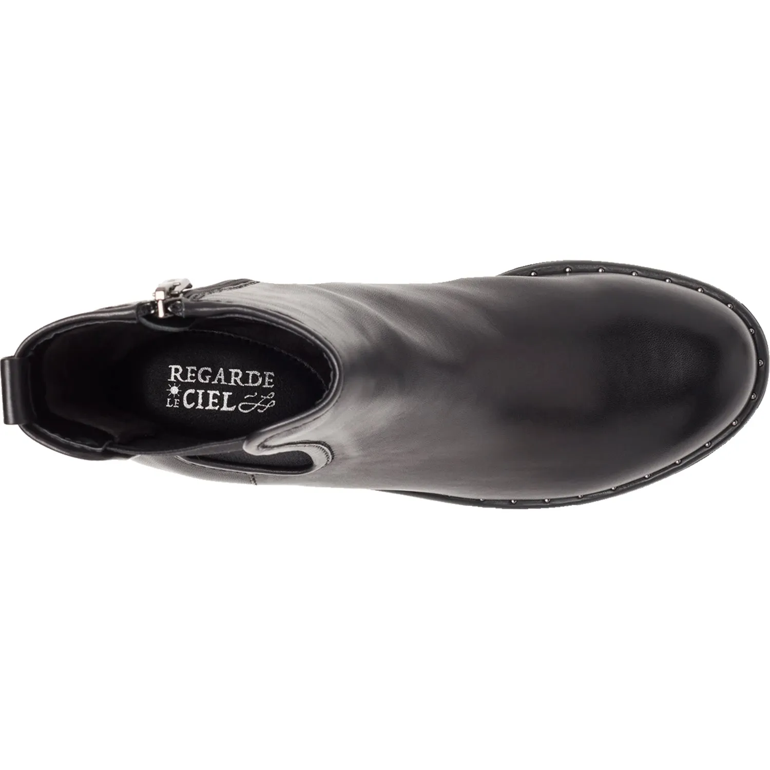 Women's Regarde Le Ciel Roxana-38 Black Leather