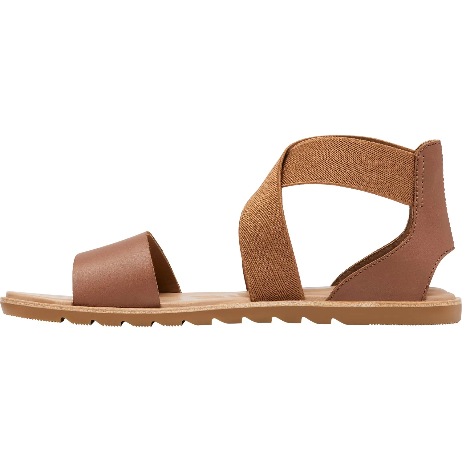 Women's Sorel Ella II Sandal Velvet Tan Leather