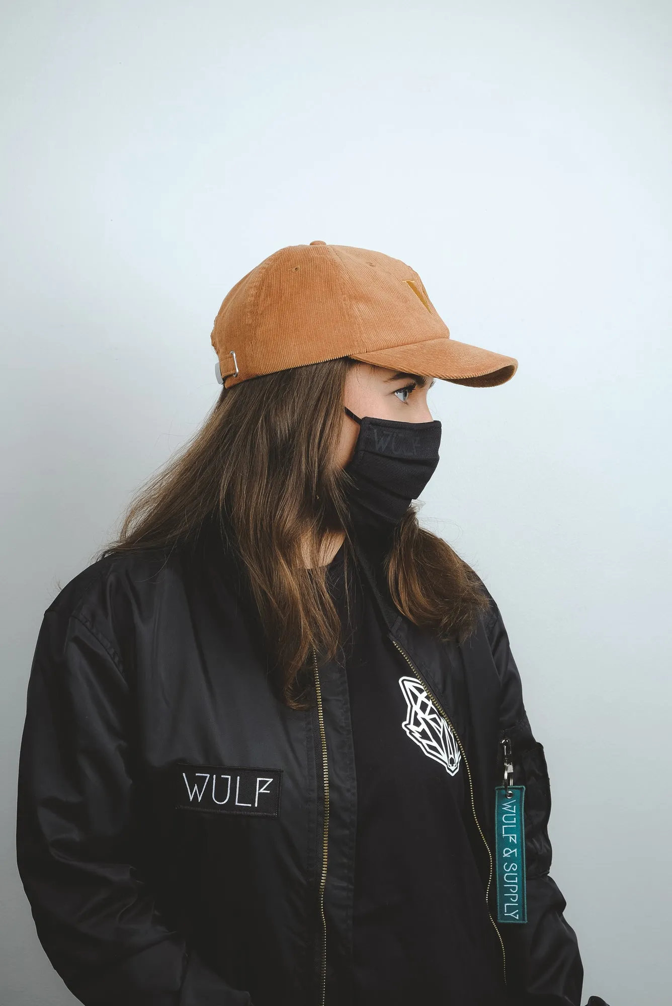 Wulf W Velvet Cap Mustard